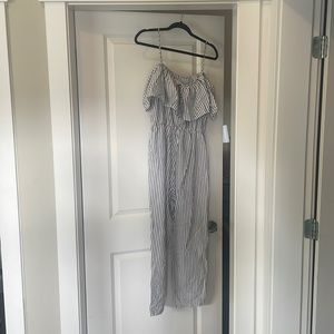 Striped pant romper from H&M